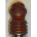 Hand Crafted Hand Turned Sapele Wood Topped Wine bottle Stopper Great Gift