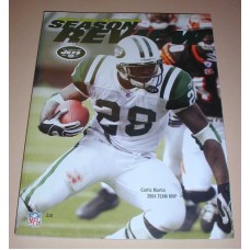 NFL New York JETS Official Season Review 2004 Football Magazine Team Book Martin