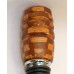 Hand Crafted Hand Turned Walnut & Oak Wood Topped Wine bottle Stopper Gift