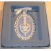 Wedgwood Blue White Jasperware Our First Home 2007 Christmas Tree Ornament 
