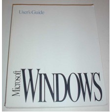 Vintage Microsoft Users Guide For Windows